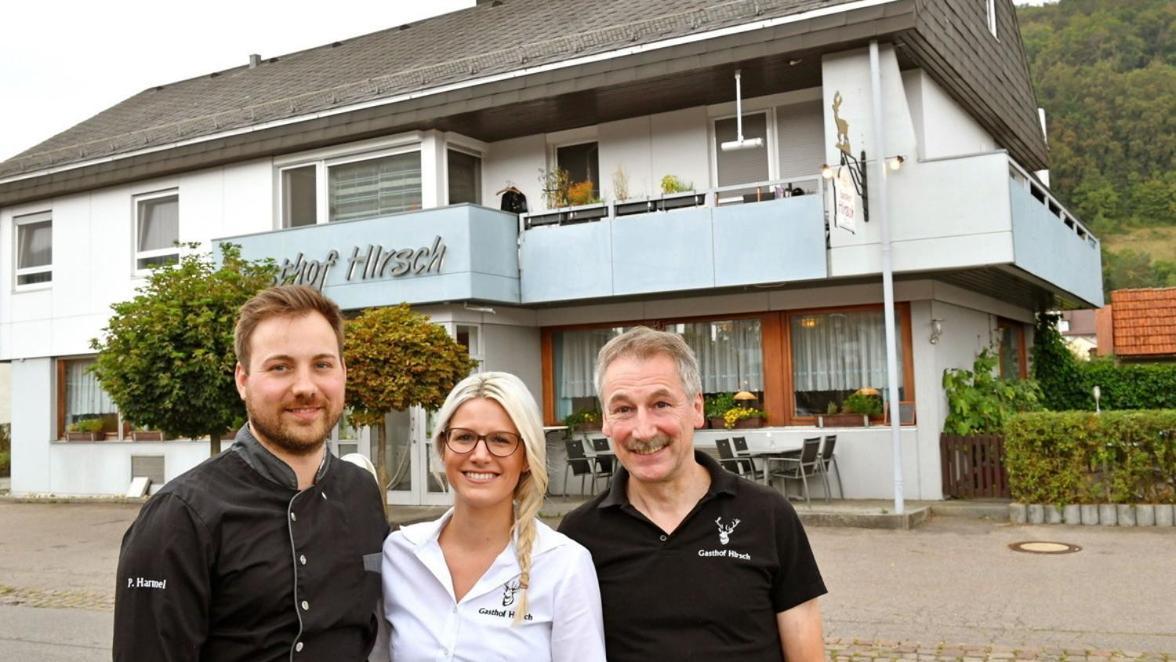 Hotel Restaurant Hirsch Schmiechen 外观 照片