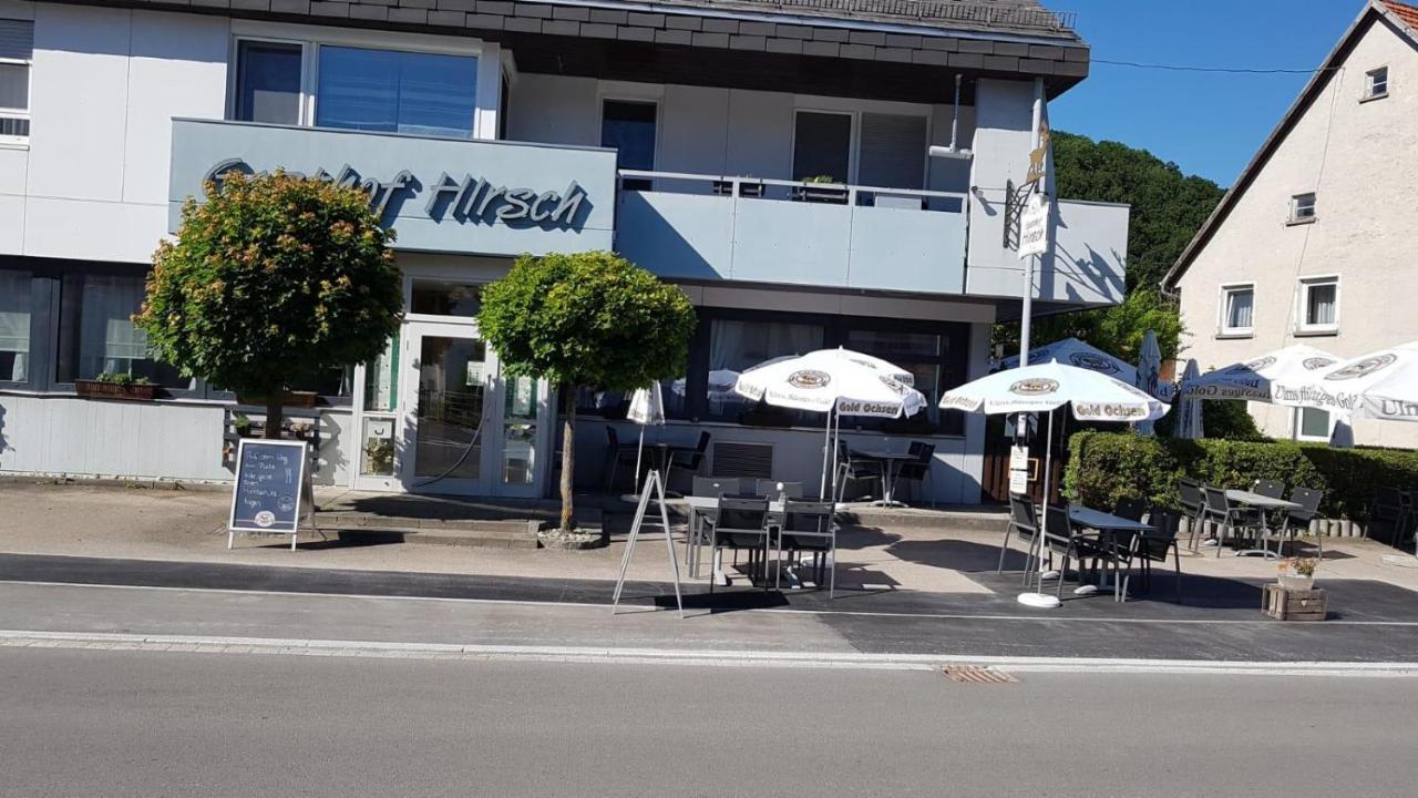 Hotel Restaurant Hirsch Schmiechen 外观 照片